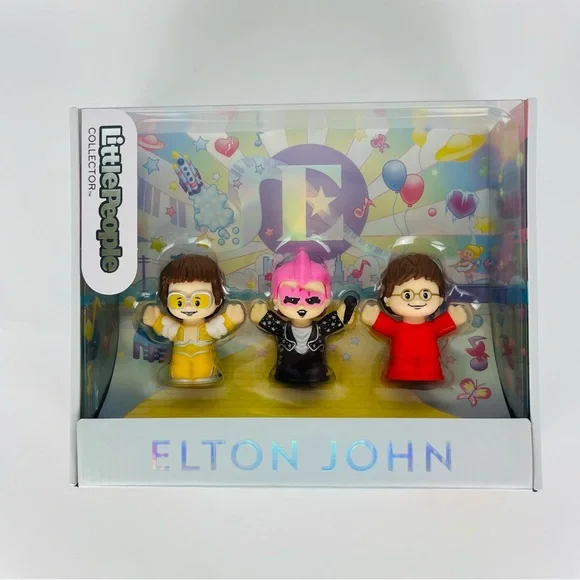 Fisher Price Little People Collector Elton John Special Edition Figure Set - Picture 2 of 6